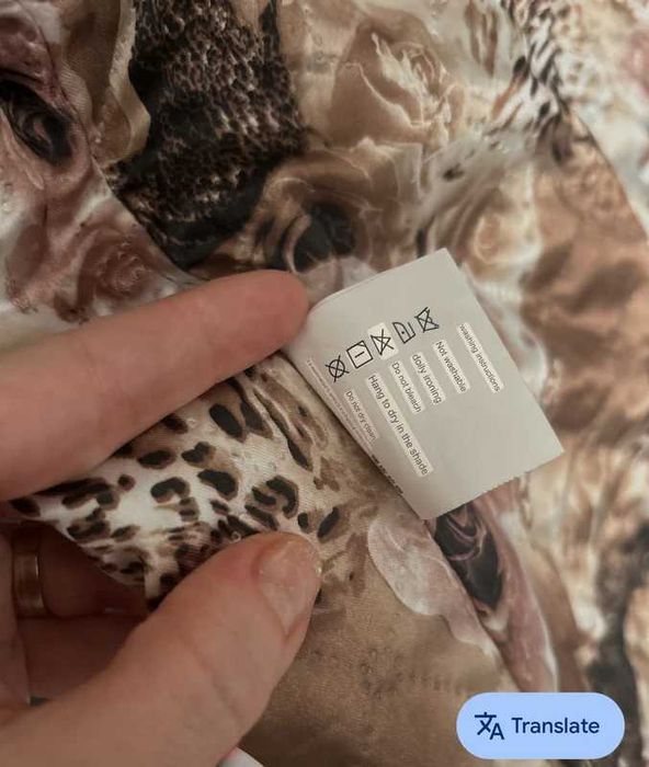 Haină de blană mov/liliachie din blană naturală – mărimea S