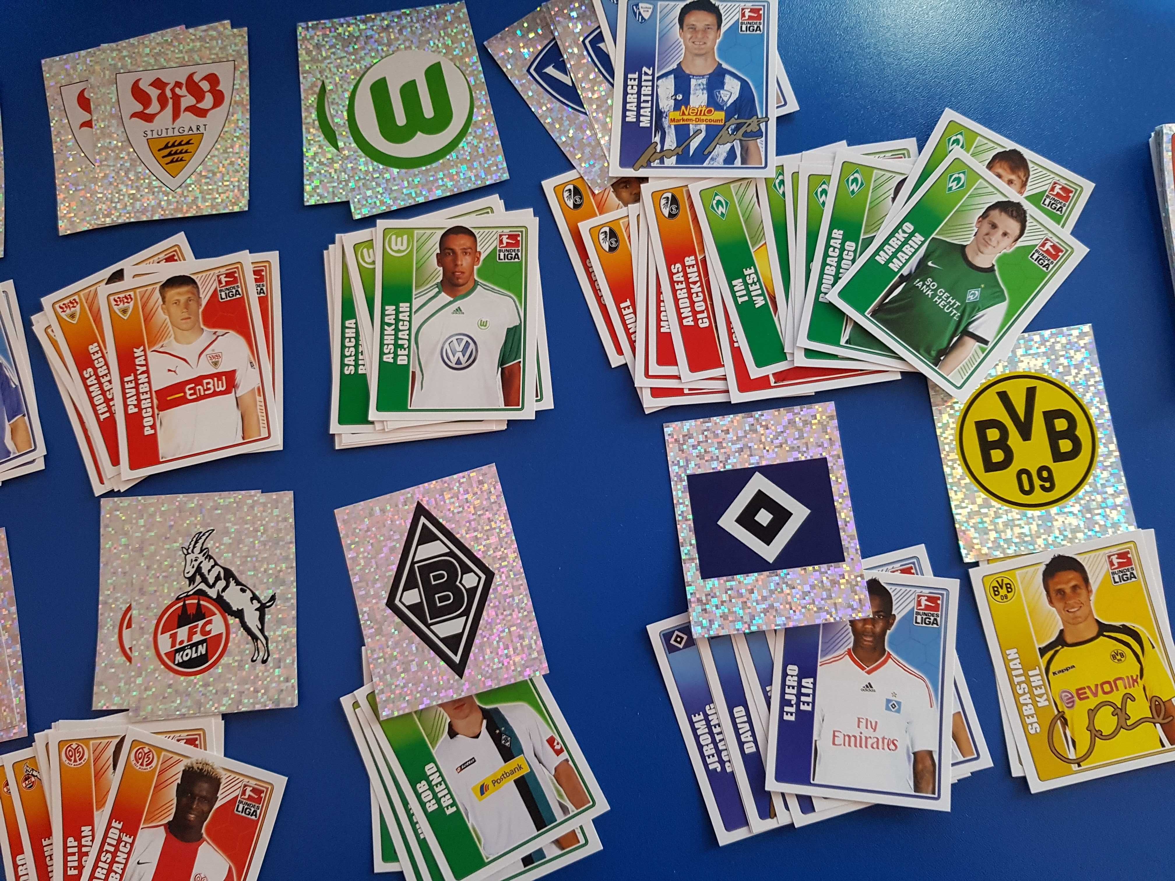 Set 174 stickere Bundesliga 2009-2010 (Topps)