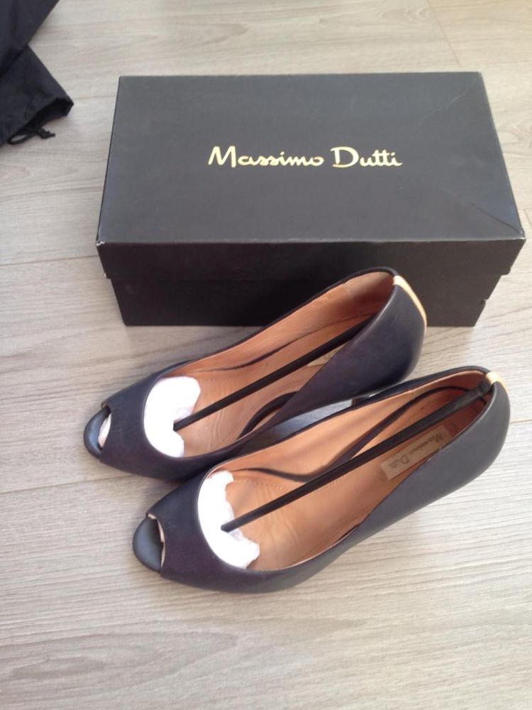 Срочно! Туфли Massimo Dutti, 37 р, идеальное состояние