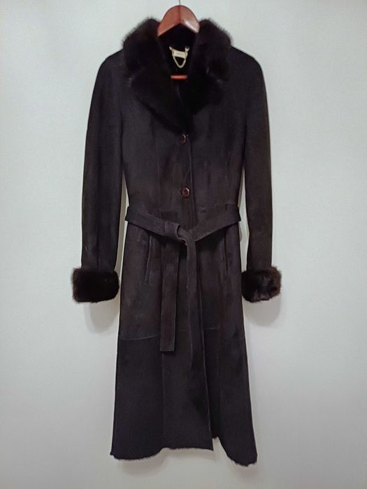 Палто от визон и късо палто Max mara