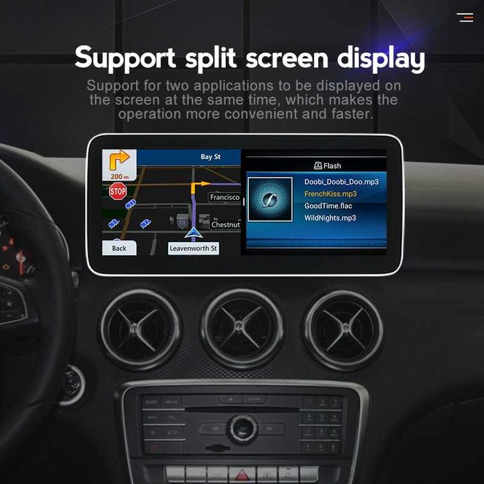 Navigatie Mercedes CLA GLA A CLASS din 2011-2015 Display 12.5 inch 4GB
