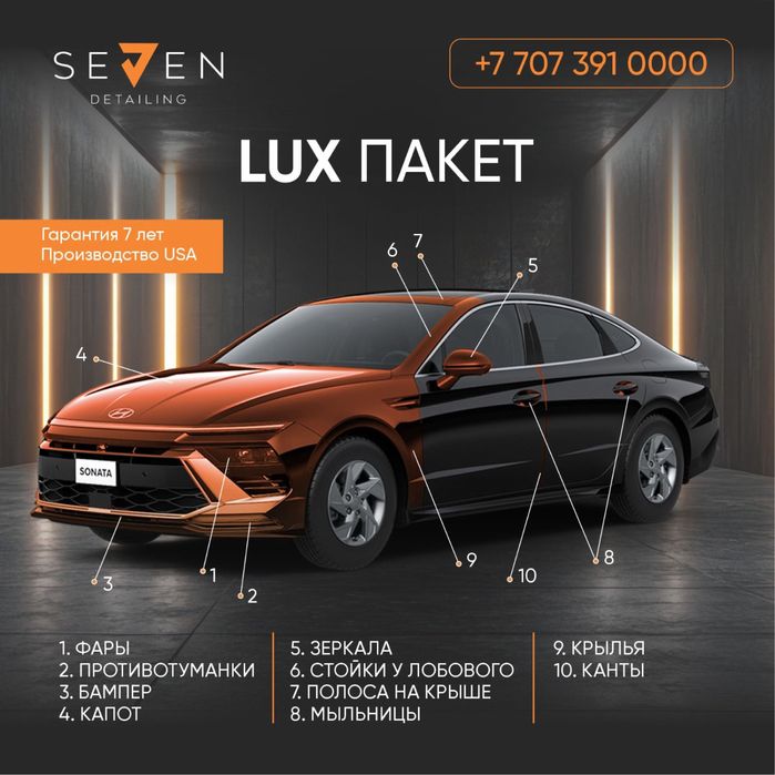 Полиуретановая плёнка на авто | Детейлинг защита