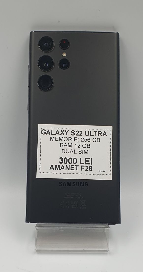 Amanet F28: Telefon Samsung Galaxy S22 Ultra 256 GB