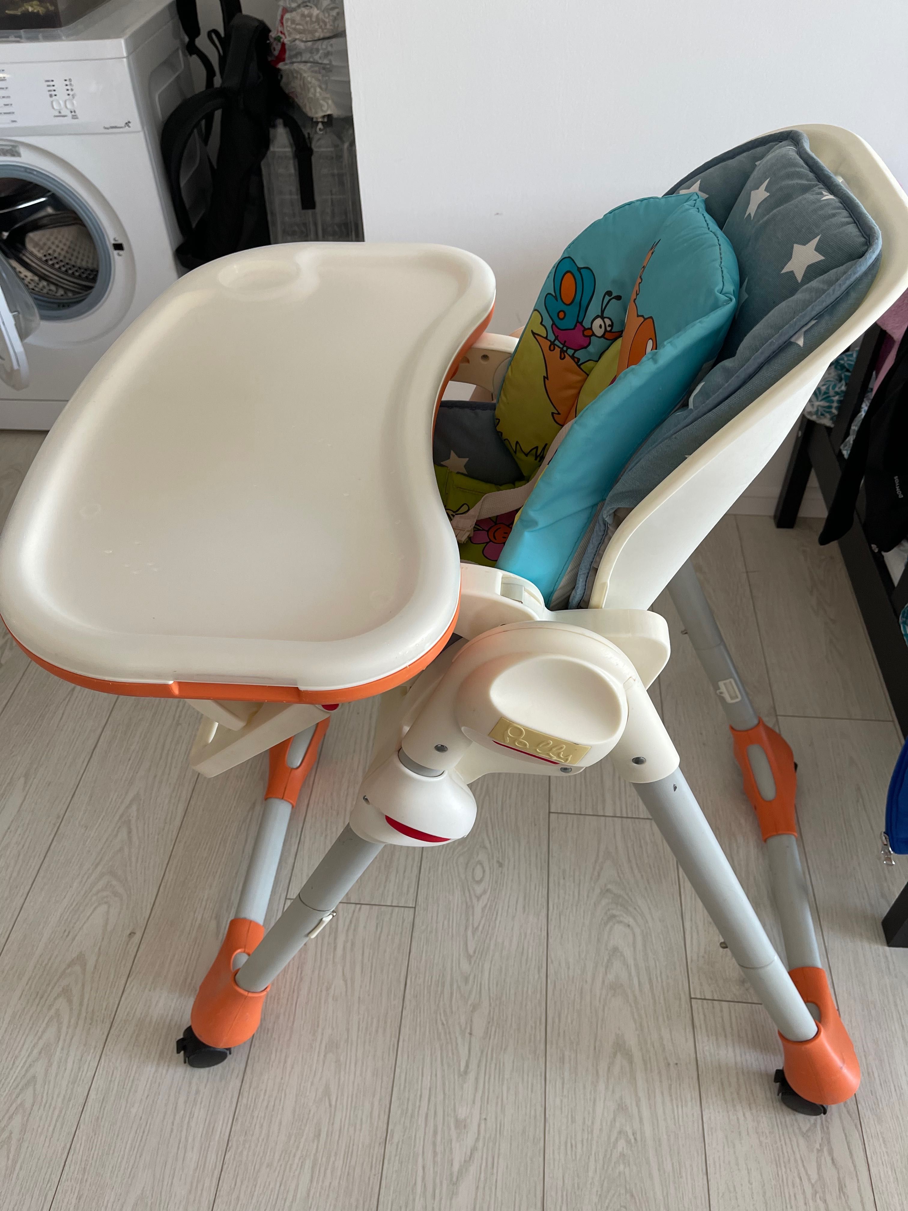 Scaun inalt Chicco Polly 2 in 1.