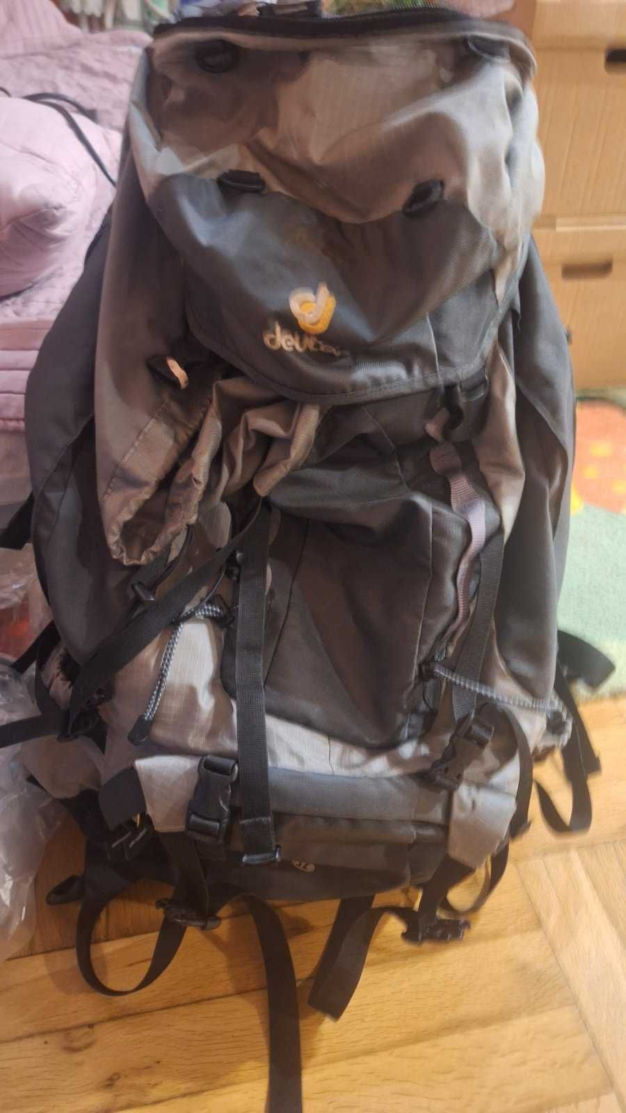 Голяма раница Deuter Air contact SL, женски гръб - 50 плюс 10