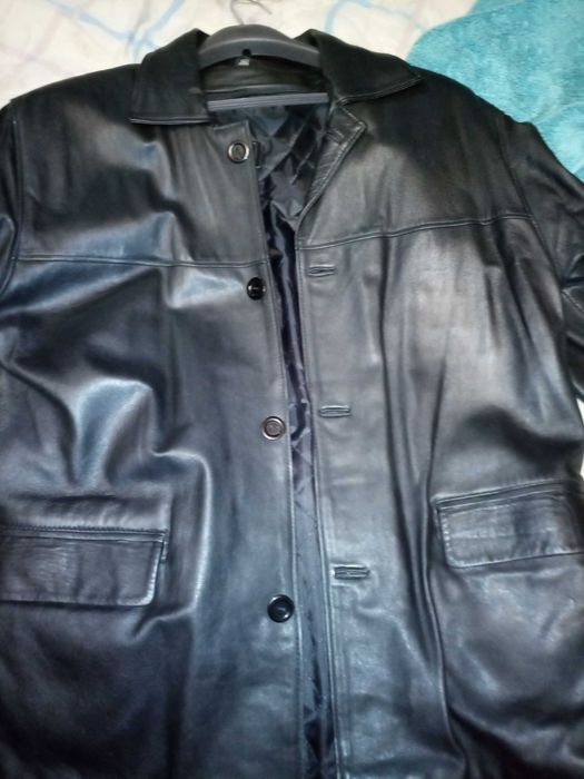 Haină de piele, stil sacou