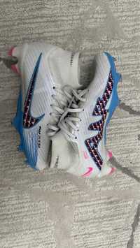 Бутсы air zoom superfly 19 blue&white&pink