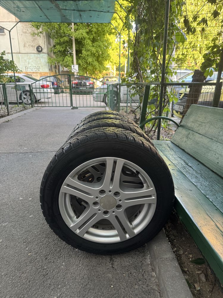 Vand Jante R16 5X112 cu Anvelope de Iarna