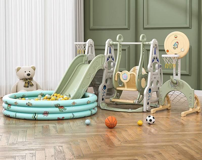 Sirpanchiq,sharikli baseyn,arģimchoq,basketbol savati ,va darvoza