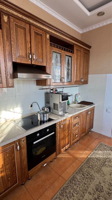 Новая дубовая кухня Милан/сенс.плита,духовка,вытяжка Bosch/Гарантия 1г