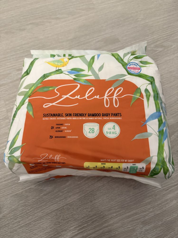 Pampers Zuluff, marimea 4