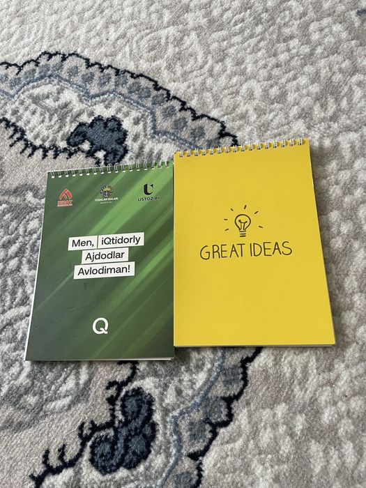 Maxsus kreativ yon daftarlar. Hammasi yangi