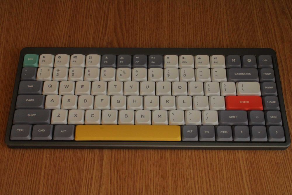Tastatura mecanica Nuphy Air75 - switchuri Gateron Low-Profile Brown