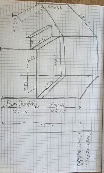 Scara exterioara din fier forjat