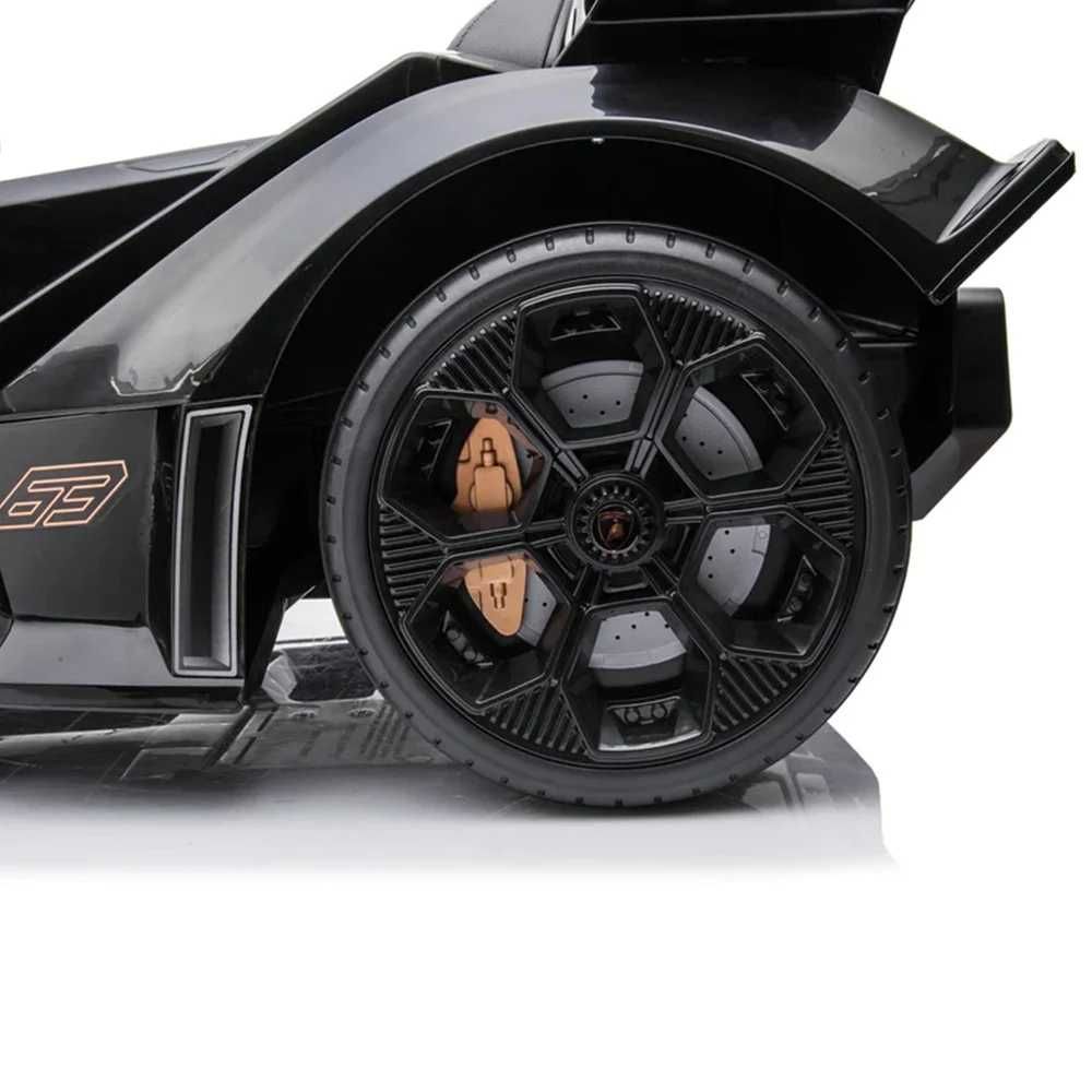 Masinuta electrica copii 2-6 ani Lamborghini Vision 4x4,Roti Moi Negru