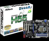 Материнская плата с HDMI разъёмом H55 (1156 сокет) и процессор i3-540