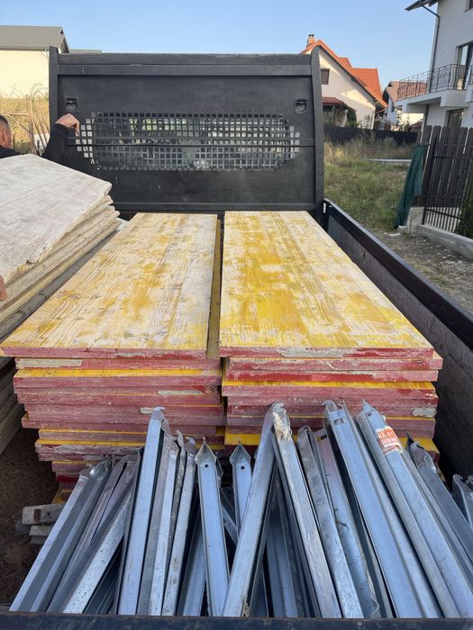 panouri doka, cofraje, montanti si schele metalice de inchiriat