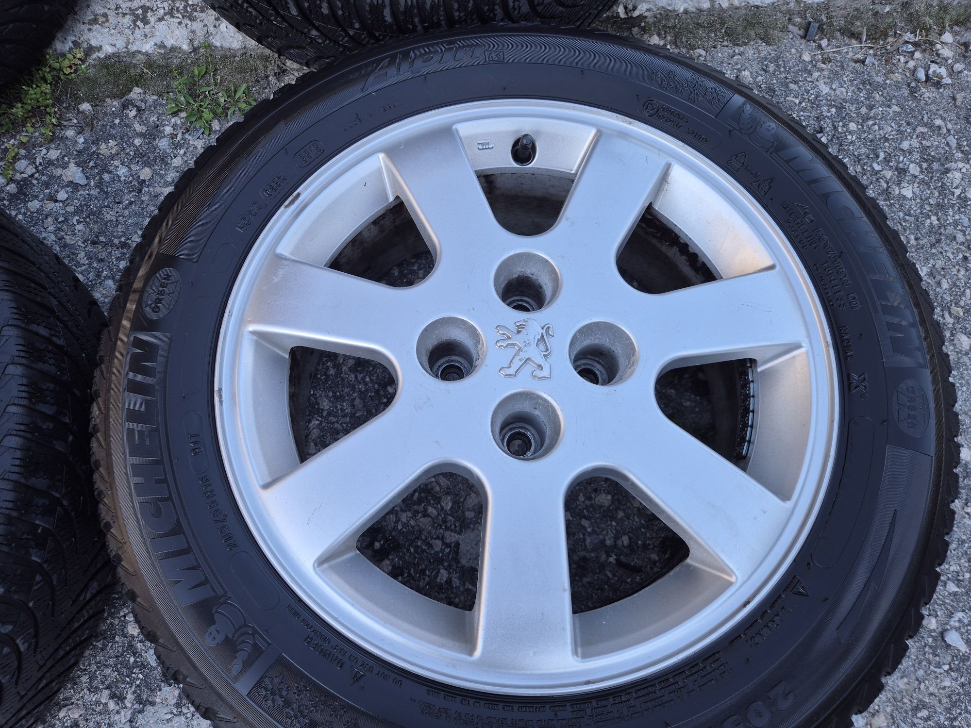 4х108/16 с гуми Пежо Ситроен 4x108/16 Peugeot Citroen