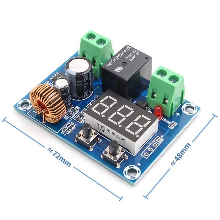 PROTECTIE descarcare BATERIE acumulator AUTO baterii solare 12V 24V 36