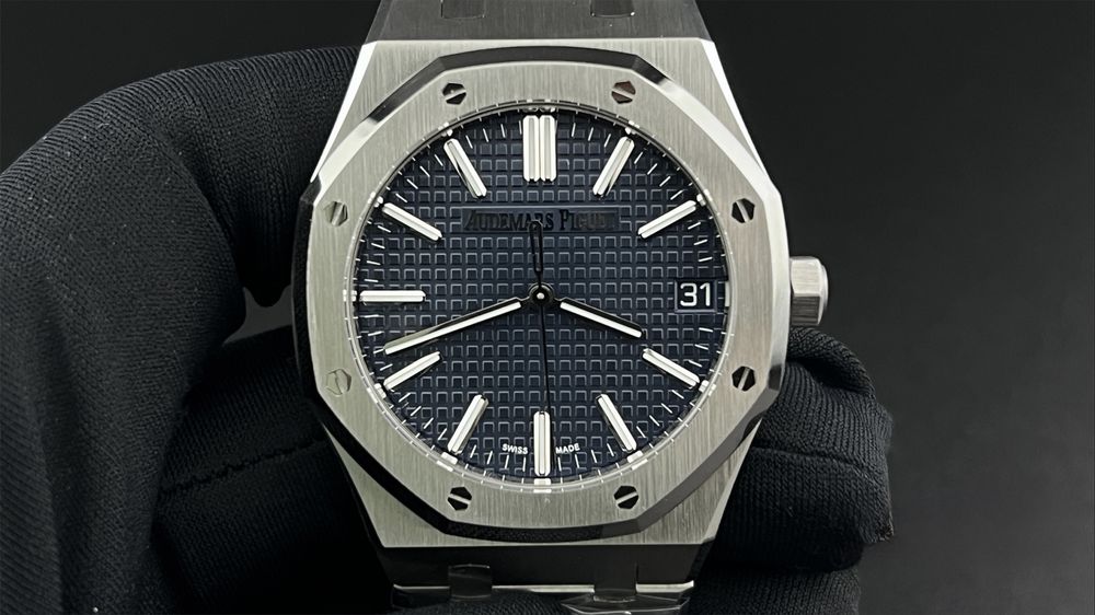 Модифициран! Royal Oak | 15510 | 41mm | Blue Dial
