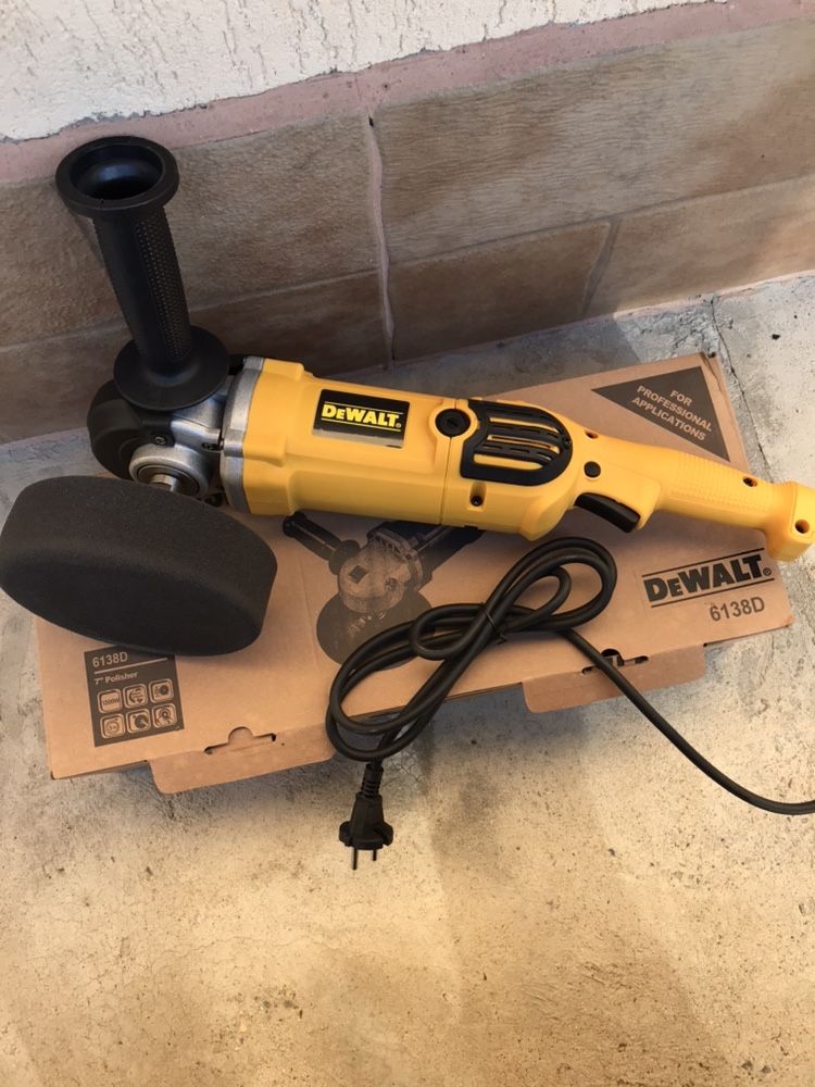 Полирмашина Девалт Полирмашина 180 мм, Dewalt BTW-1801. 1450W