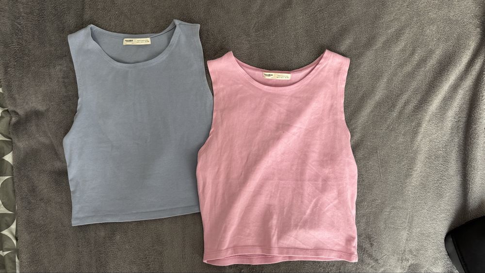 Две стилни майки Pull & Bear: Цветове: розово и синьо