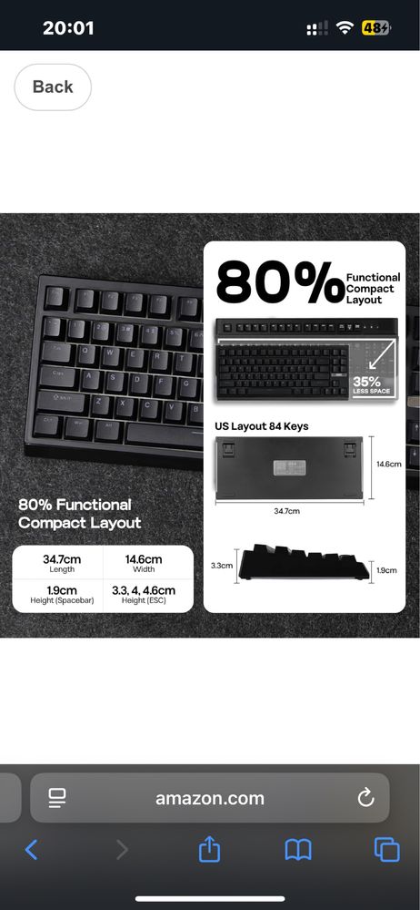 Клавиатура EPOMAKER G84