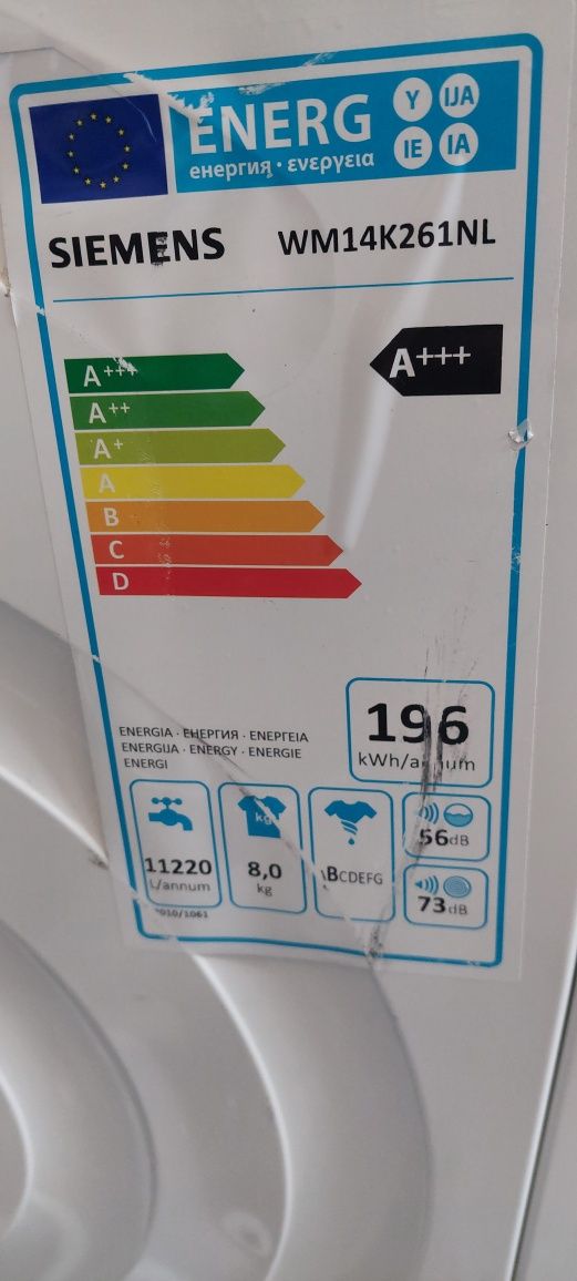 Пералня Siemens IQ300 8кг А+++