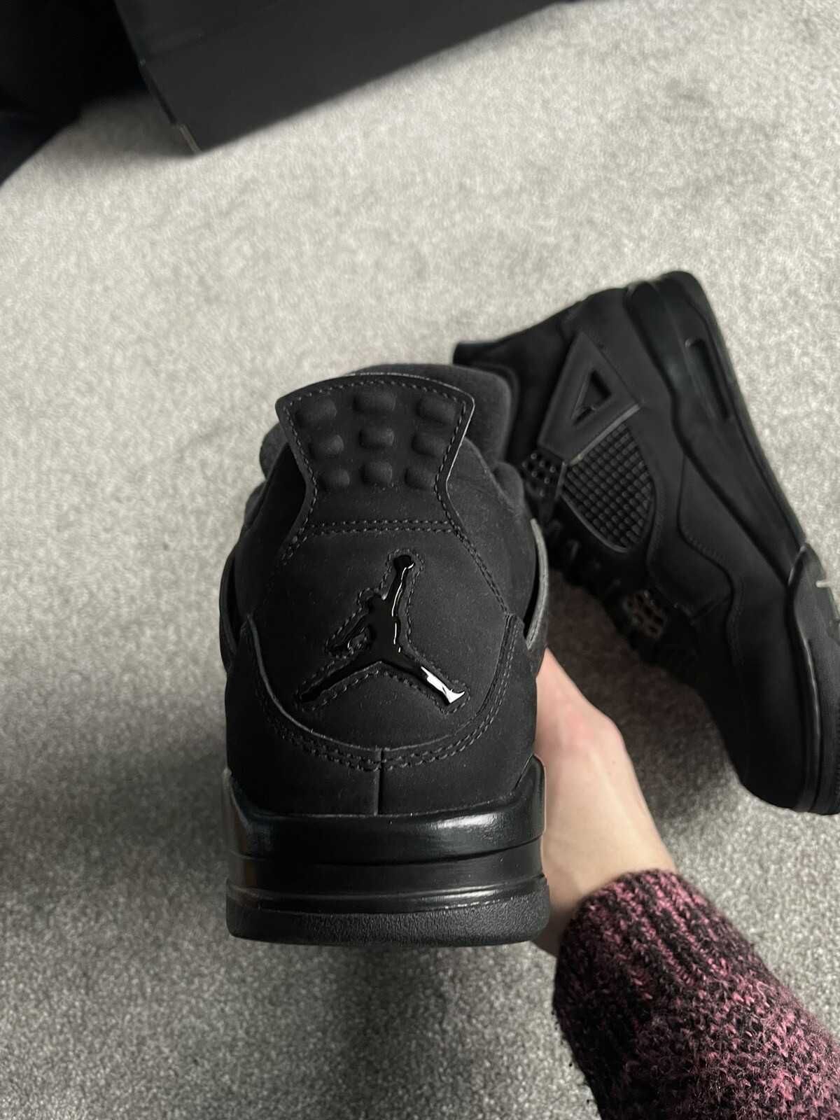 *299,99RON* Jordan 4 Black Cat Triple Black
