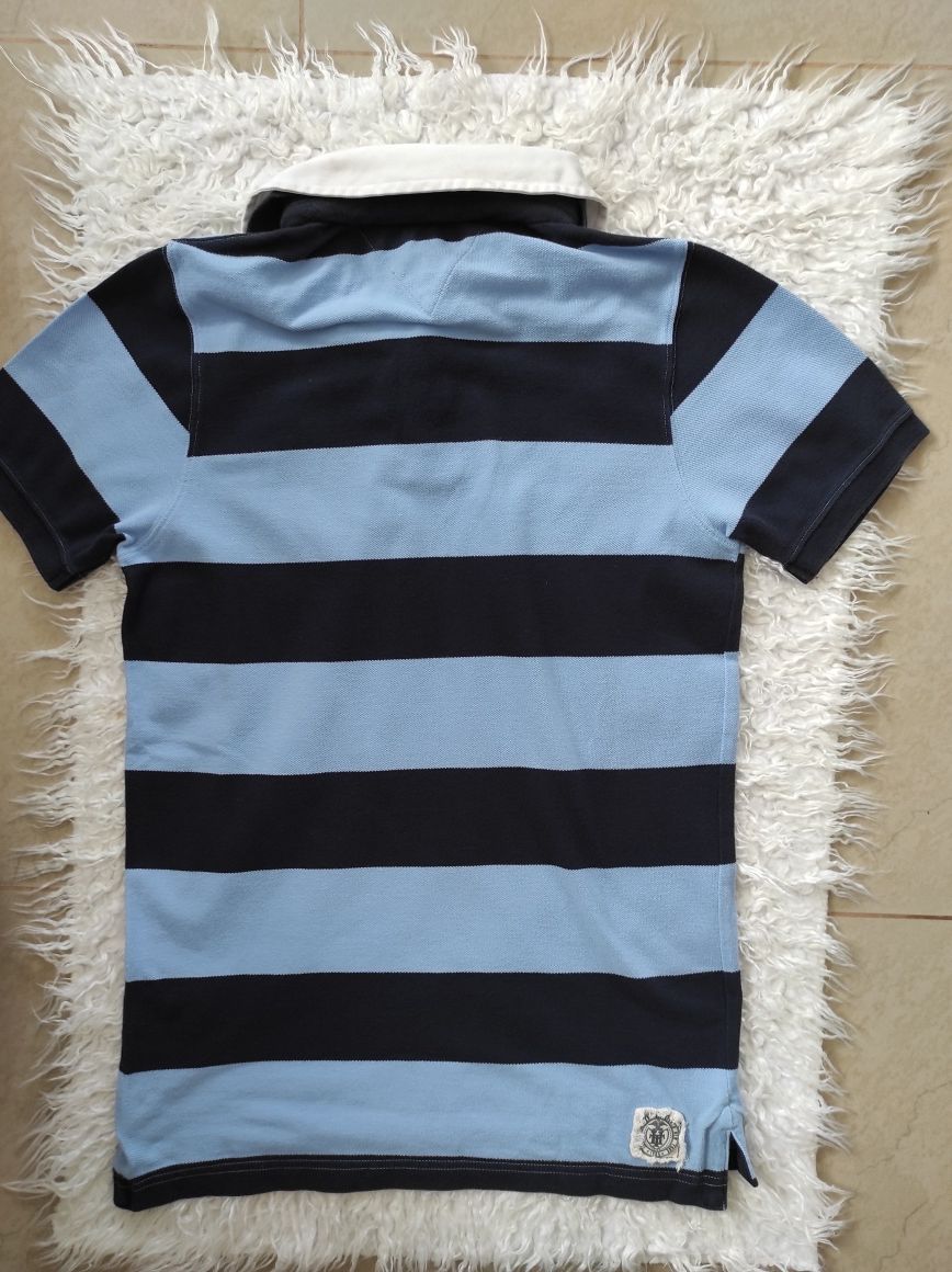 Tricou polo Tommy Hilfiger detalii brodate original mărimea s