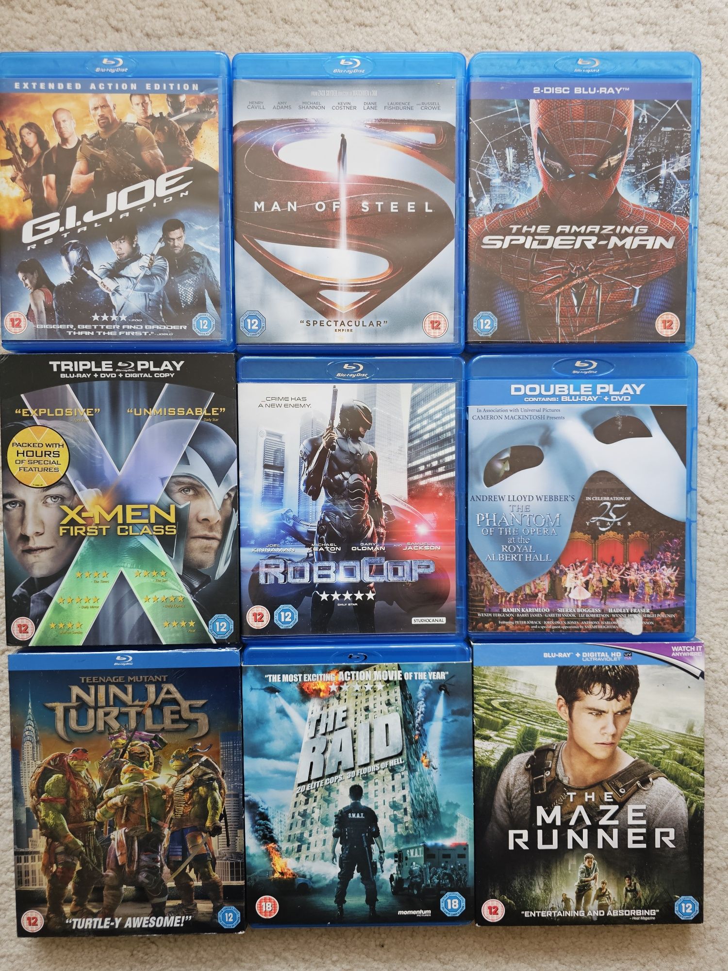 Оригинални DVD  Blu-Ray от лична колекция
