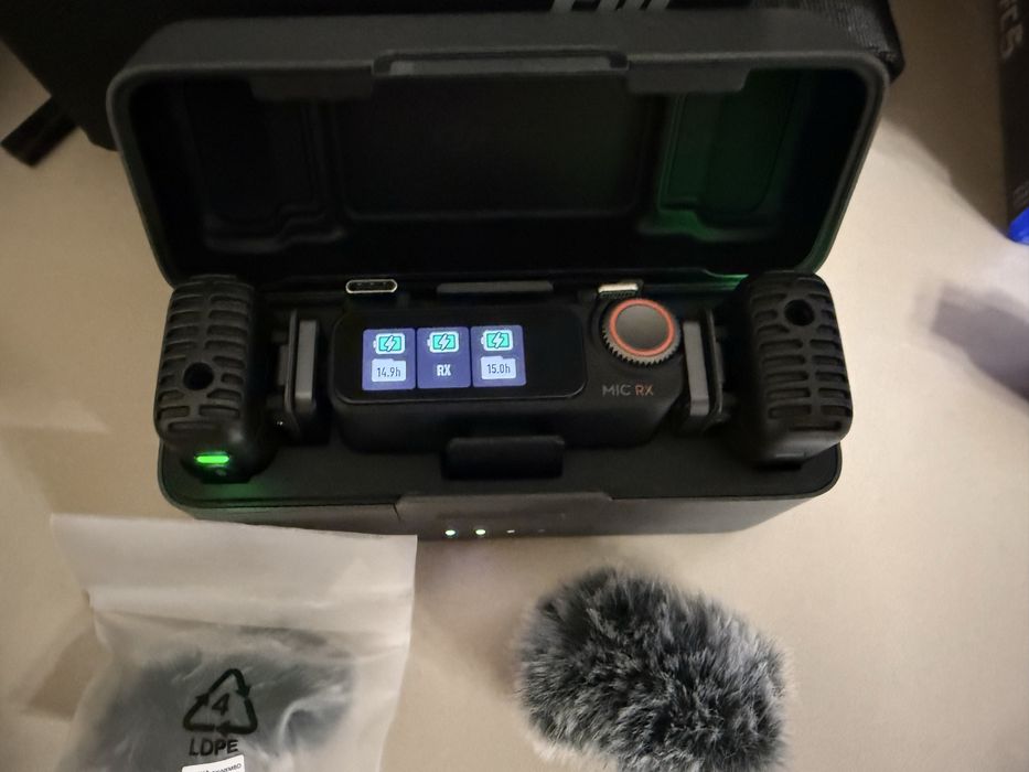 DJI Mic 2 — беспроводной микрофон (2 TX + 1 RX), комплект