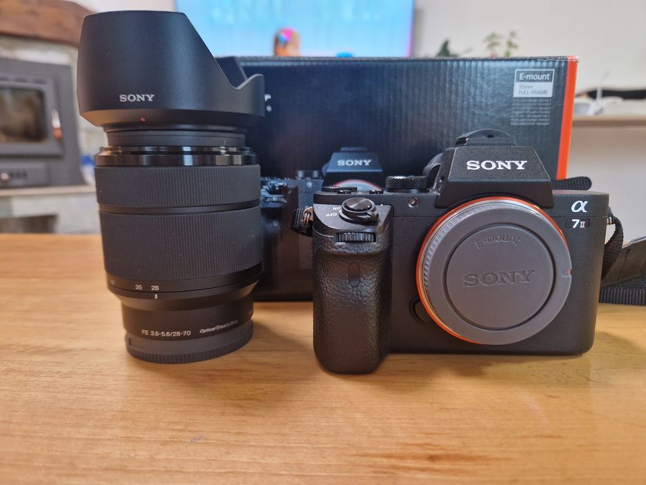Sony A7II + 28-70mm пълен комплект в перфектно състояние