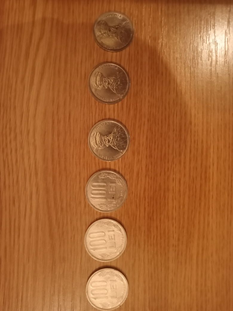 Monezi de 100 lei din 1992-1994