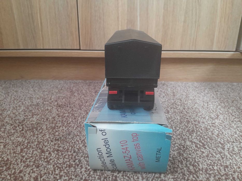 Модель камаз 5410 полуприцеп с тентом Совтрансавто