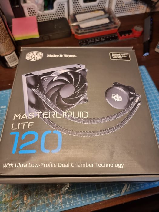 Cooler Master Masterliquid Lite 120 с RGB вентилатор
