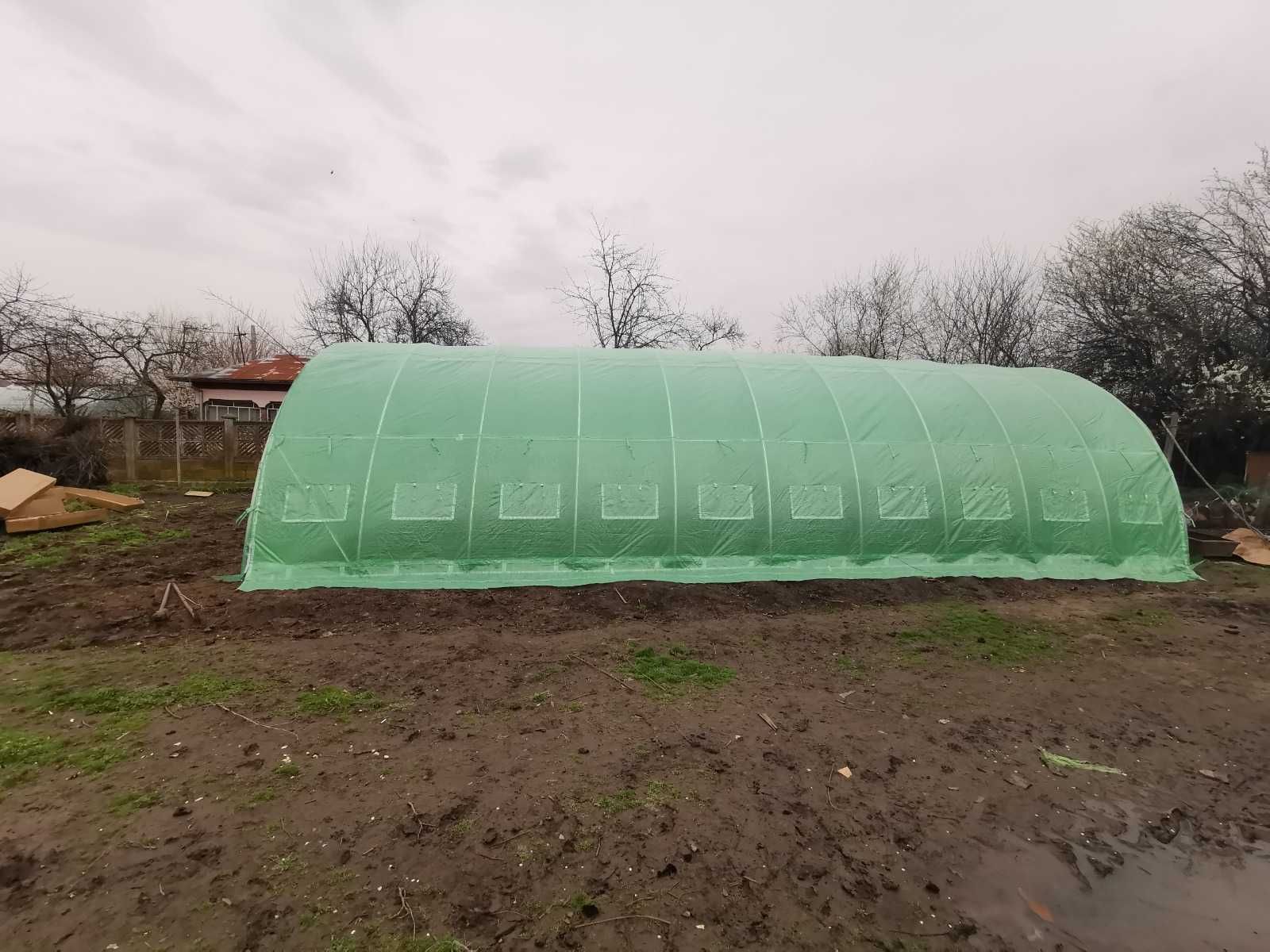 Solar solarii sera sere gradina -teava galvanizata . rm