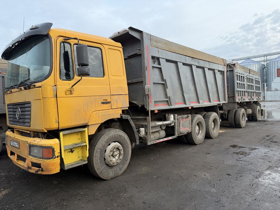 Продам шахман с прицепом ф2000