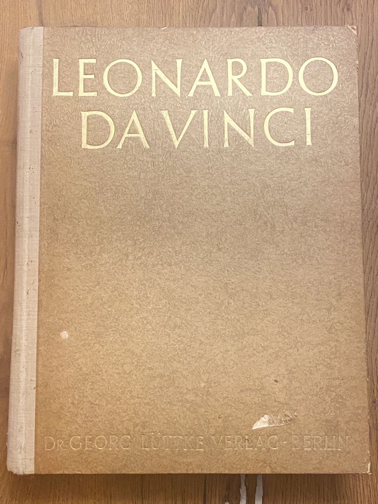 Catalog mare Leonardo da Vinci opere complete format A3