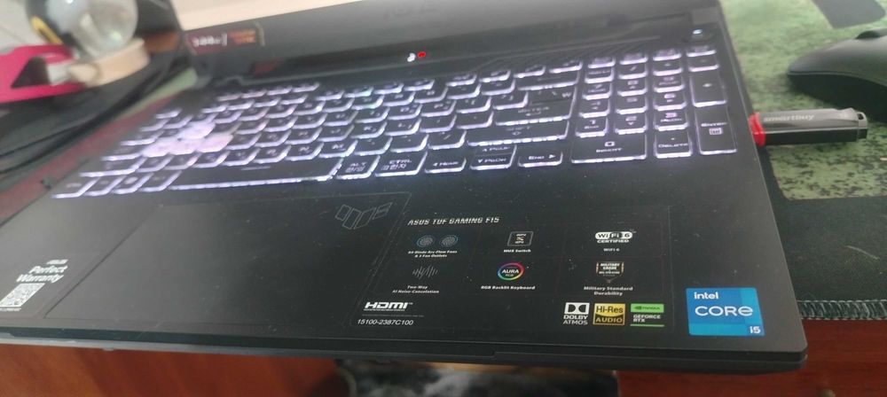 Продаю ноутбук ASUS TUF Gaming F15