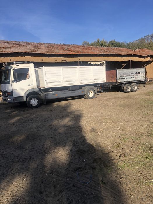 Mercedes atego cu remorca