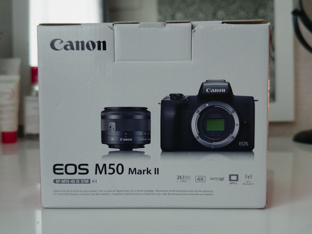 Фотокамера Canon EOS M50 Mark II kit EF-M 15-45mm f/3.5-6.3 IS STM