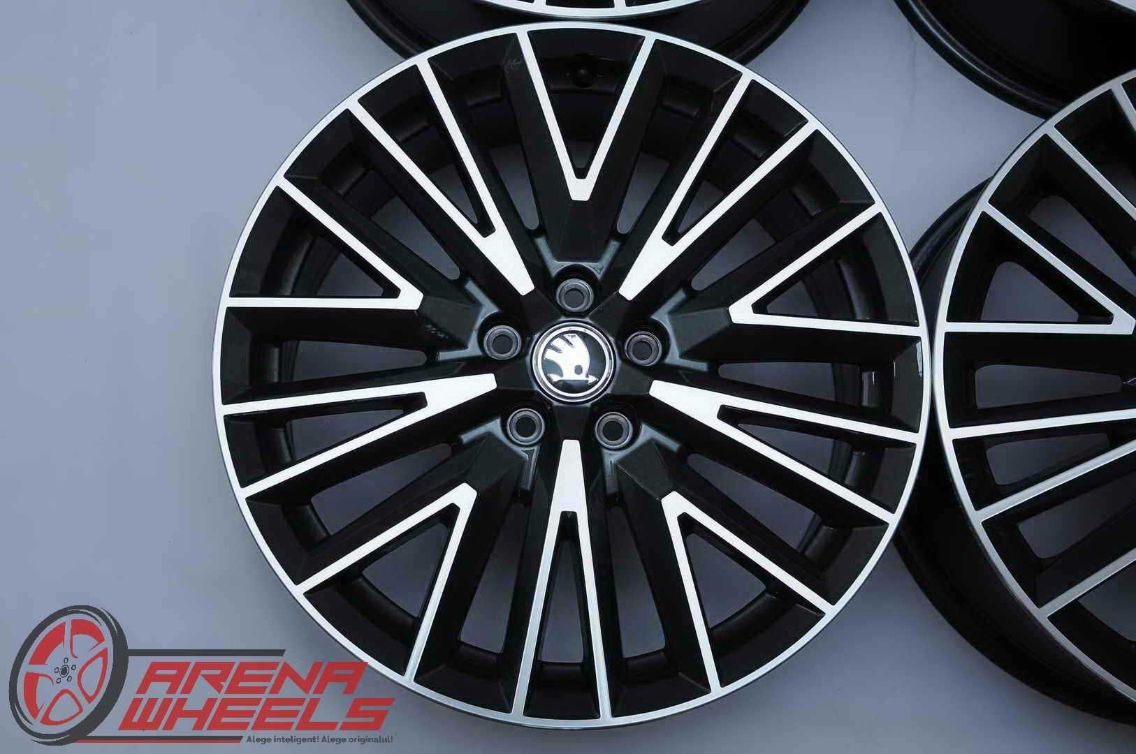 Jante Noi 19 inch Originale Skoda Kodiaq Karoq Superb Yeti Octavia R19