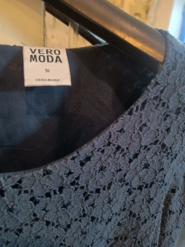 Bluzita voall cu imprimeu , rochita broderie