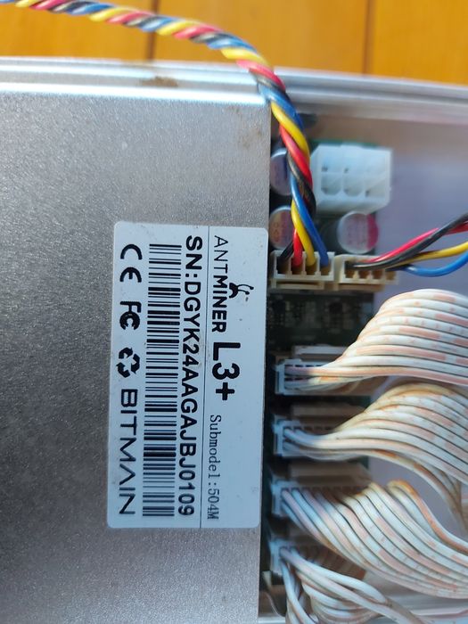Antminer L3+ submodel 504M