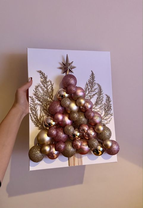 Коледна картина с играчки!!!