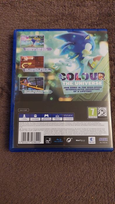 Sonic colours ultimate ps4