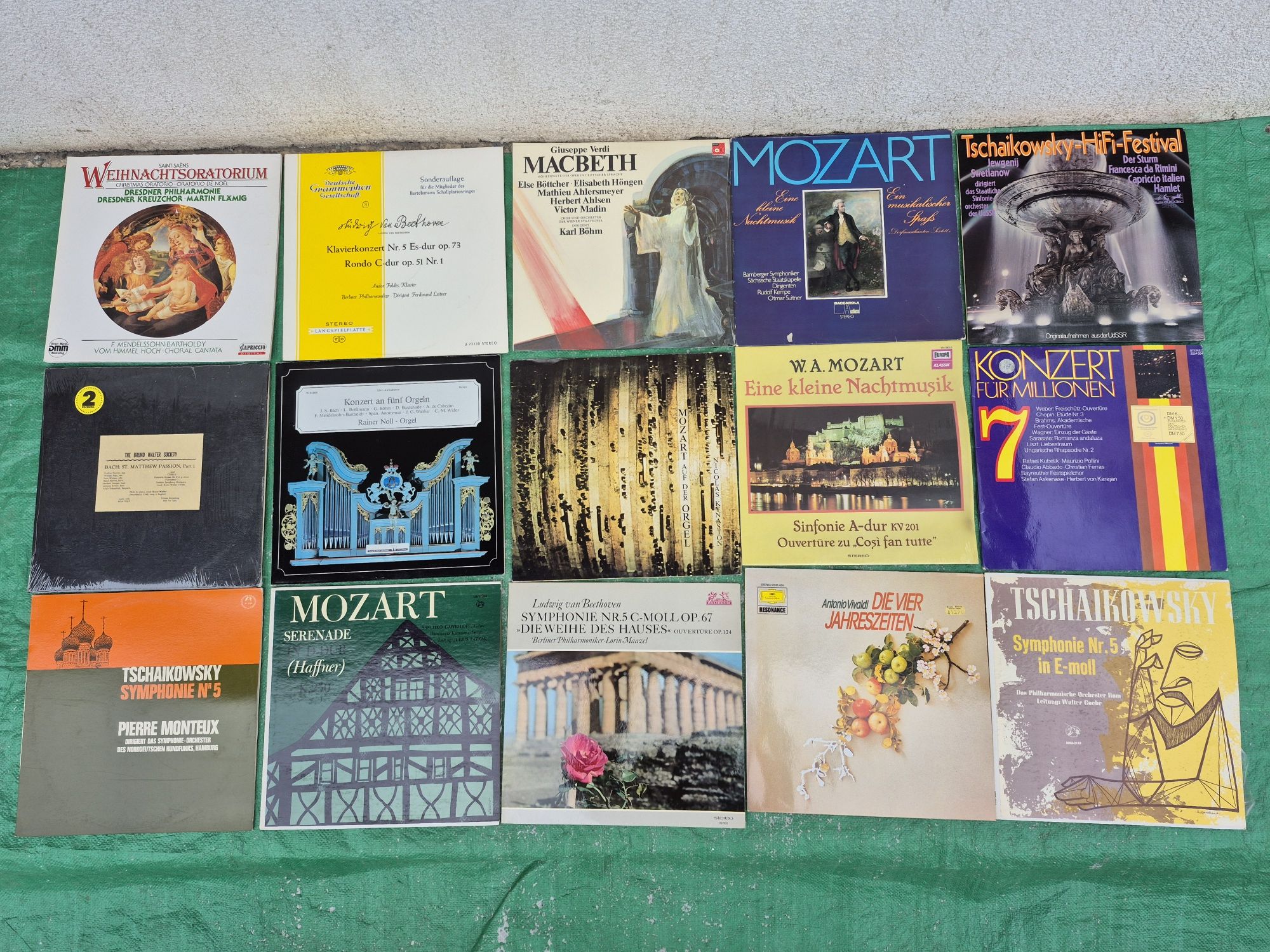 Vând Lot 140 LP (bucăți) Discuri Vinil de colectie muzica Clasică