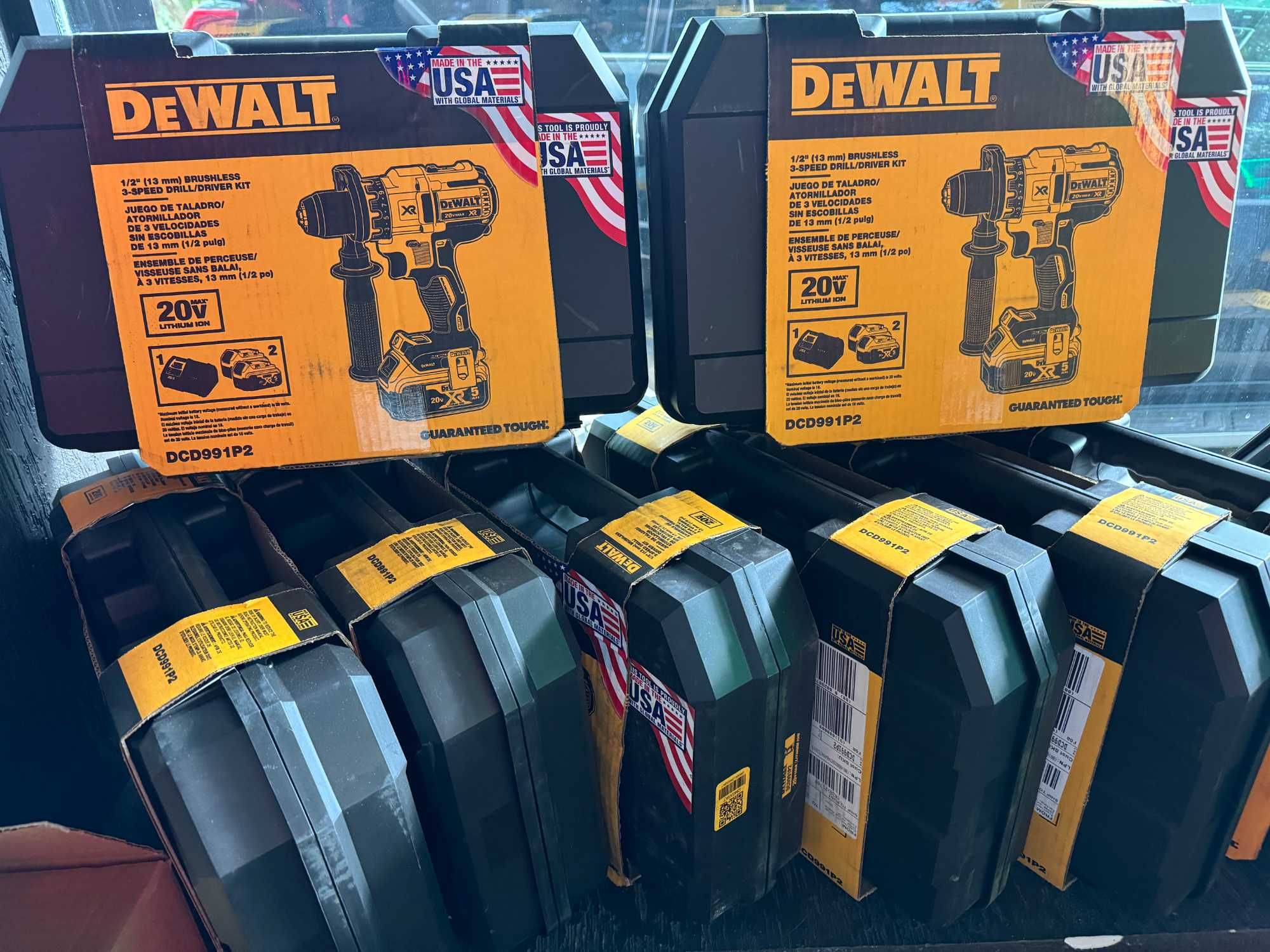 Dewalt Шруповерт (DCD991P) Бесщеточная аккумуляторная дрель (Оригинал)