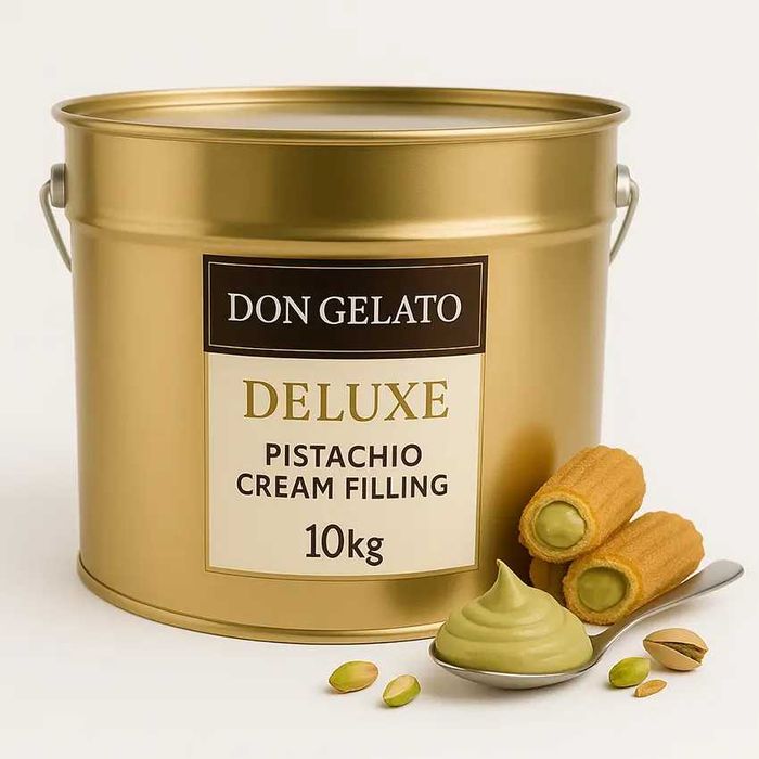 Крем пълнеж с шамфъстък Don Gelato Deluxe | 1 кг / 3 кг / 10 кг